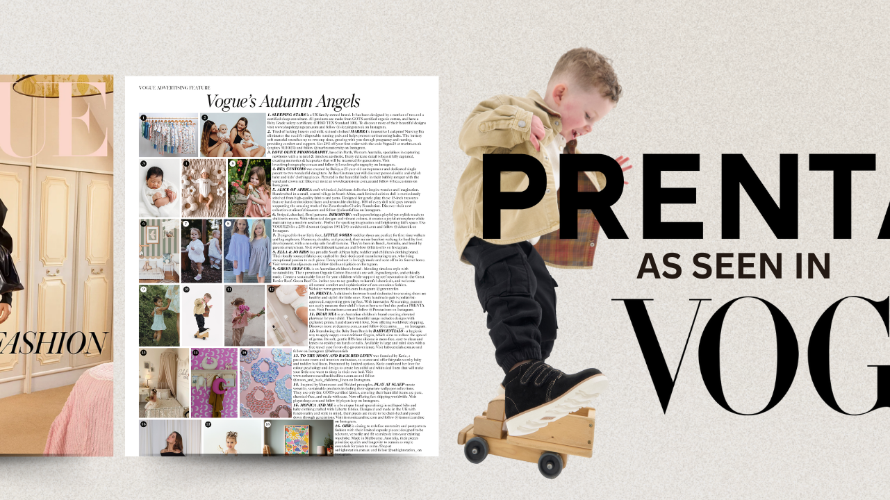 A Milestone Moment PRENTA Featured in British Vogue