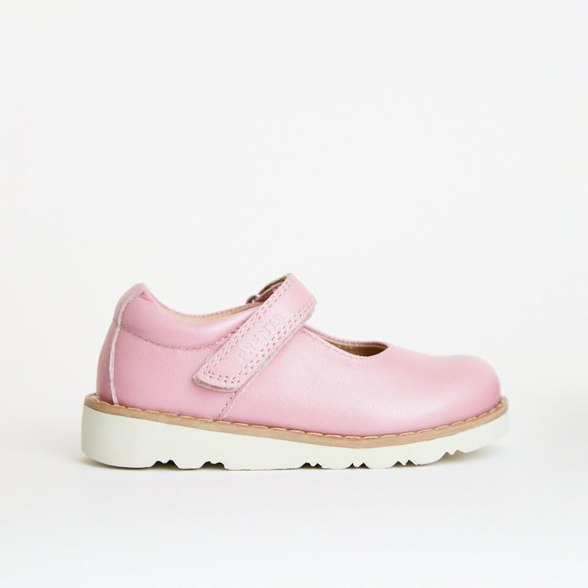 Aurora Pink Metallic Girls Kids Shoe