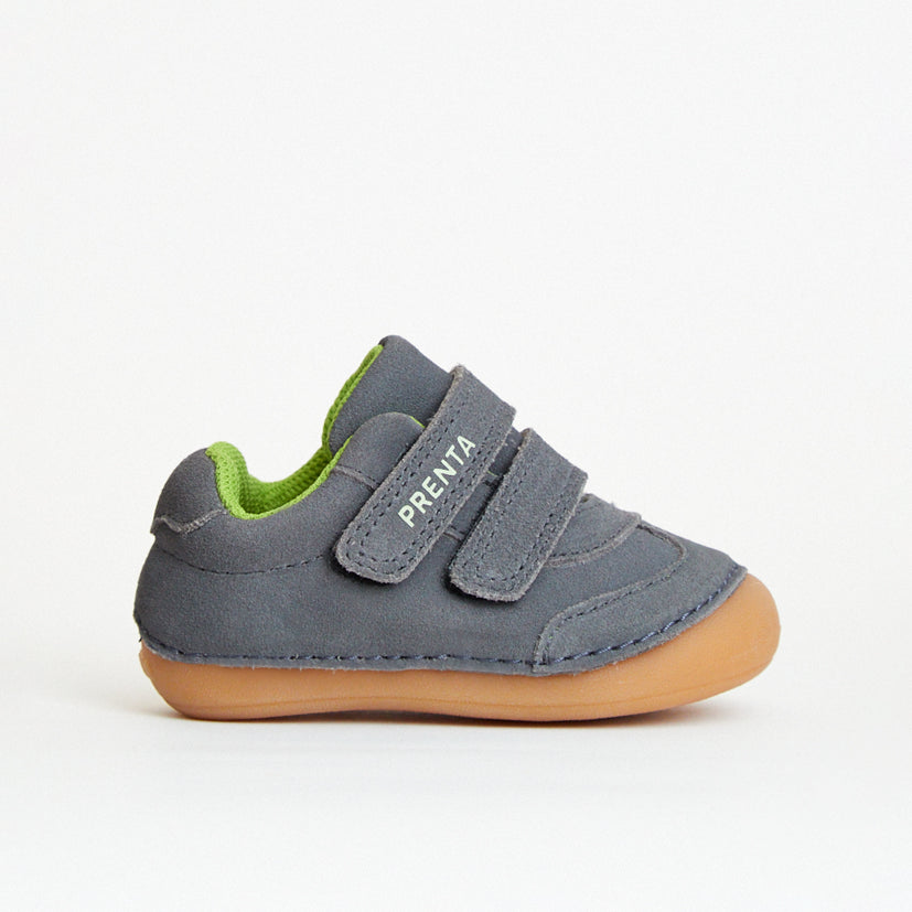 Rocket Charcoal Suede First Walker Trainer