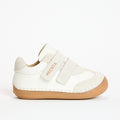 Rocket White Leather First Walker Trainer