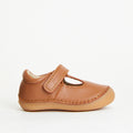 Atlas Tan Leather First Walker Shoe