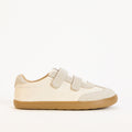 Ash White Leather Pre-School Barefoot Trainer