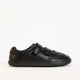 Ash Black Leather Juniors Barefoot School Shoe