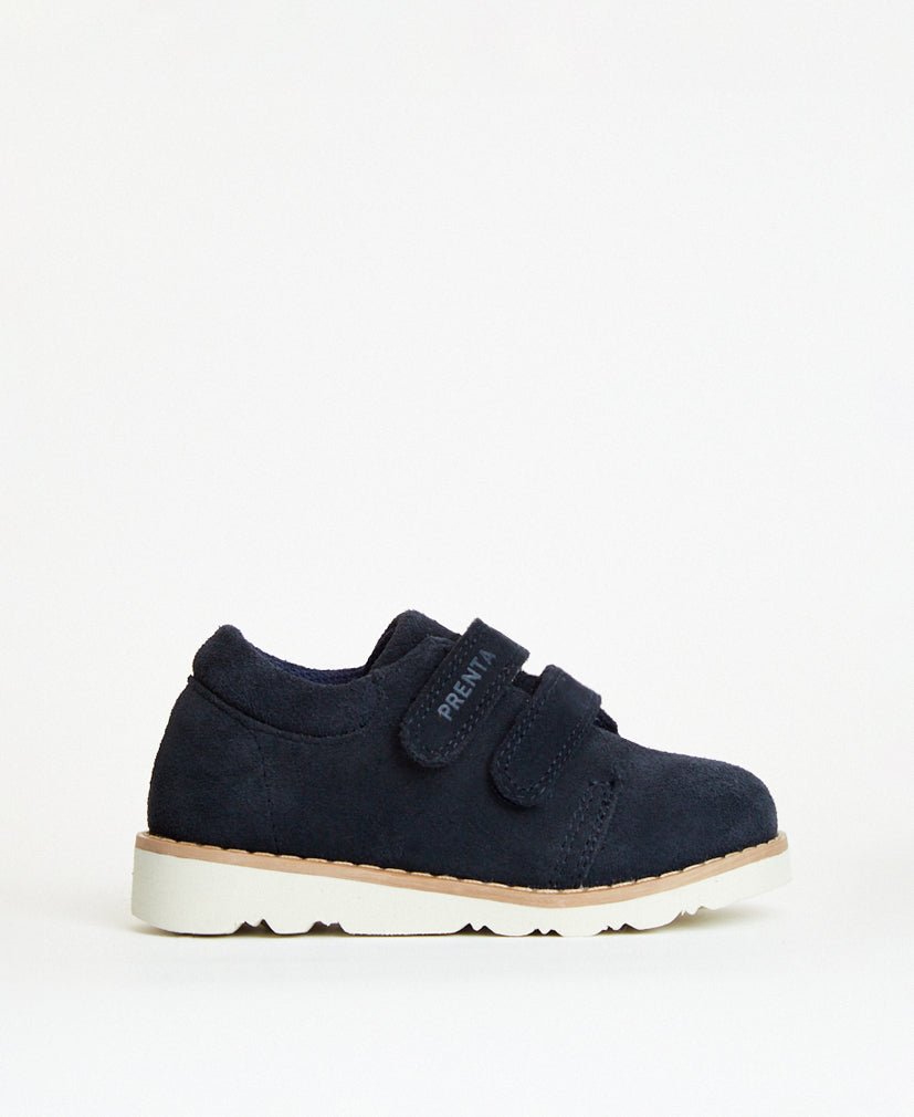 Comet Navy Suede Boys Kids Shoe PRENTA