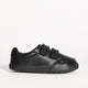 Ember Black Leather Juniors Barefoot School Shoe